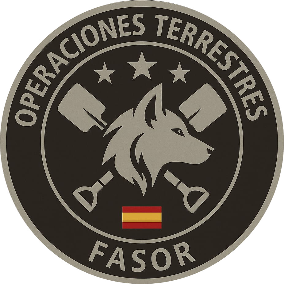 Logo Operaciones Terrestres - FASOR